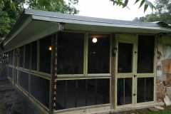 Porch after enclosure