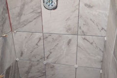 shower tile alignment