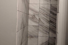 shower tile wall