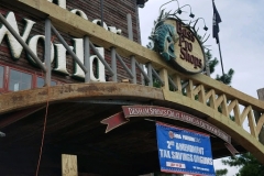 Woodwork during constr